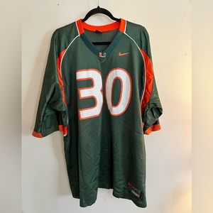 Nike University of Miami football jersey Men’s size XXL